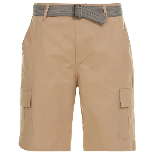 Cargo Shorts Set with Woven Belts, Three Colours