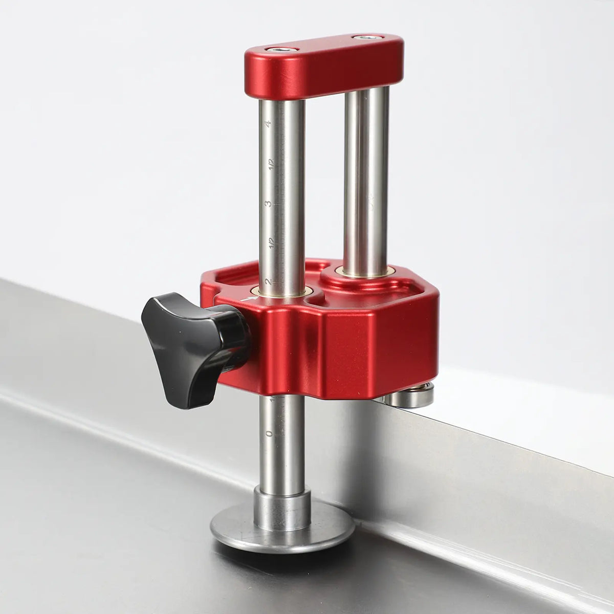 Red Aluminum Sheet Metal Edge Clamp