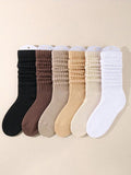 Slouch Crew Socks in Six Neutral Colours