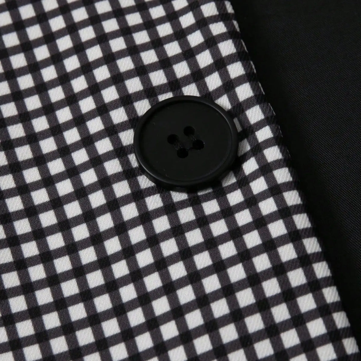 Houndstooth Short Sleeve Blazer and Shorts Set