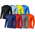 Long Sleeve Crew Neck Tees In Assorted Colors