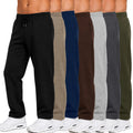 Fleece Sweatpants With Open Hem in Seven Colours