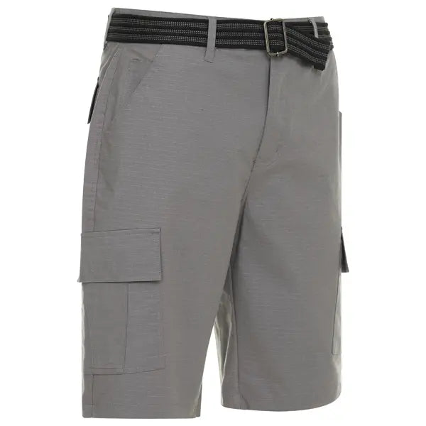 Cargo Shorts Set with Woven Belts, Three Colours