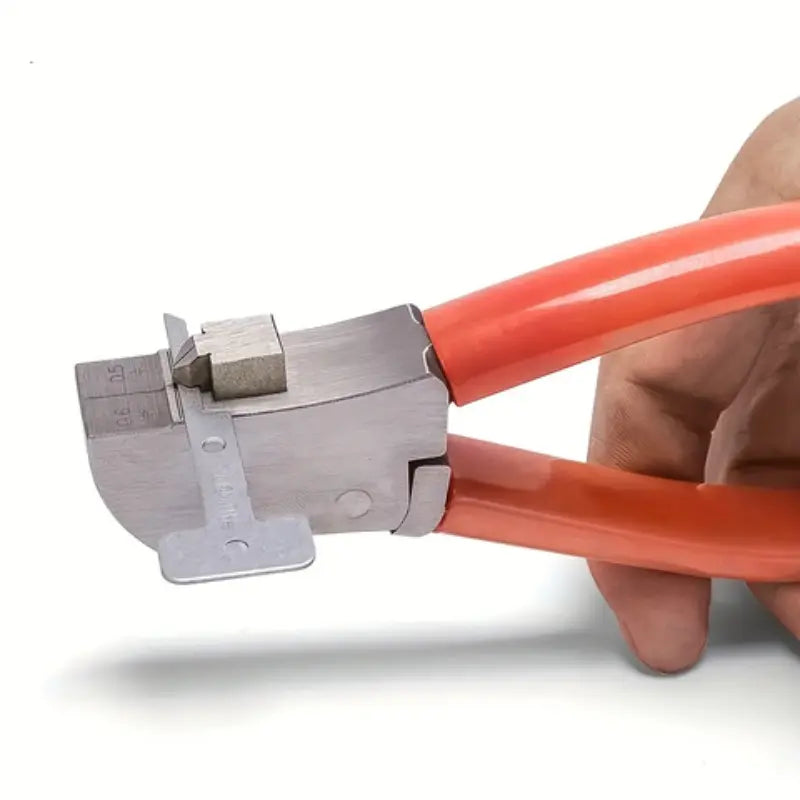 Steel Key Cutting Pliers with Red Handles