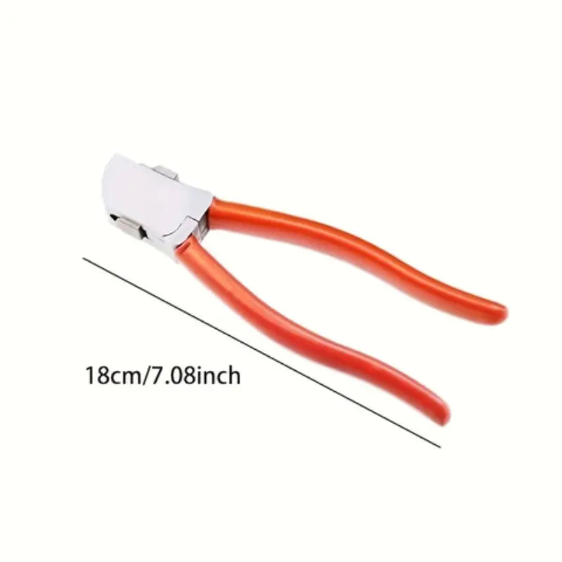 Steel Key Cutting Pliers with Red Handles