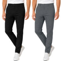 Slim Fit Chino Pants in Black and Grey