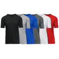Six Pack Short Sleeve V-Neck Cotton-Look T-Shirts
